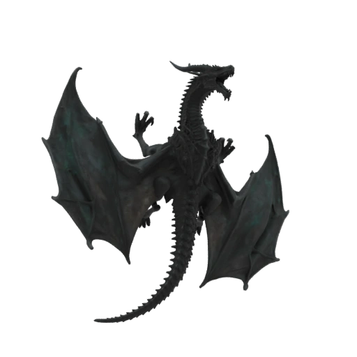 Miniature Dragon Boss Redmaw Dark Fantasy STL