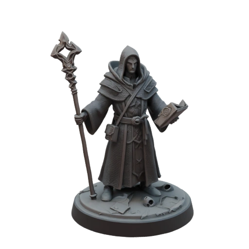 Miniature STL de Magicien Dark Fantasy