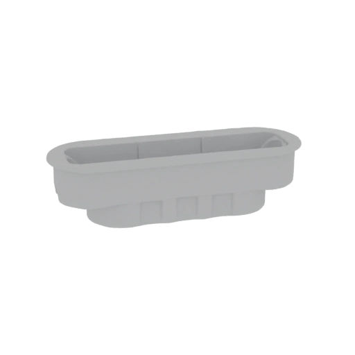 Modern Rectangular Bathtub