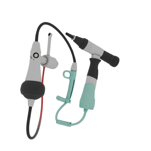 Surgical Style Otoscope 3D Sim Asset for Studio Use