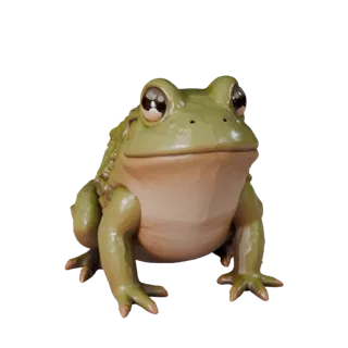 High Poly Bullfrog 3D Model - Detailed STL Asset for Printing