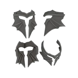 Gothic Dragon Helm 3D Model