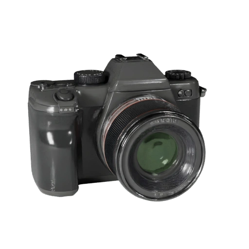 Realtime Mirrorless Instant Camera 3D Engine Asset