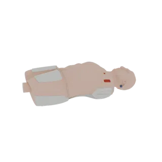 Field Cpr Torso Trainer 3D Asset for Training Labs
