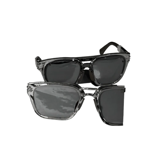 Detailed Sunglasses Glasses 3D Studio Render Asset