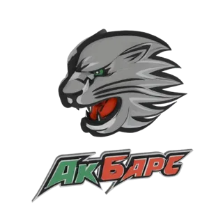 Ak Bars Hockey Team Mascot 3D Model