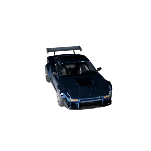Modèle 3D de voiture de drift prêt pour le jeu pour une utilisation en temps réel, actif PBR