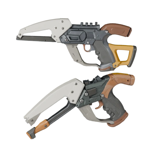 Stylized Clean Saw 3D Game Asset for Casual Levels