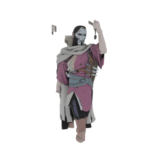 Jhin the Virtuoso 3D Model