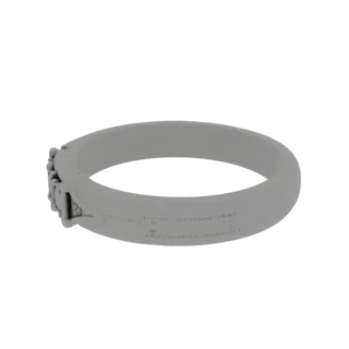 Solitaire Wedding Band 3D Model for Cinema Studios