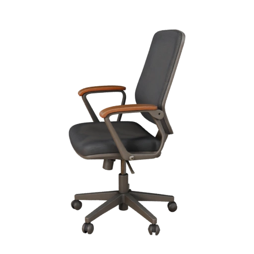 Industrial Office Chair 3D Asset for Engine Levels
