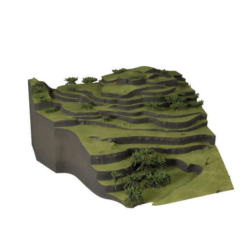 High Poly Coastal Mangrove Biome 3D for VFX Close-Ups