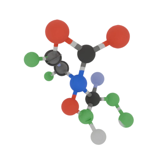 Simulation Ready Protein Molecule Set 3D Sim Asset