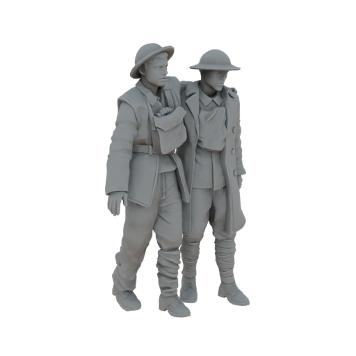Wounded Soldier Support Diorama