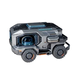 Hover Truck 3D Model for Blender & Games - Realistic PBR
