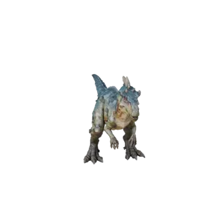 Low Poly Compsognathus 3D Model - Unity Game Asset with FBX
