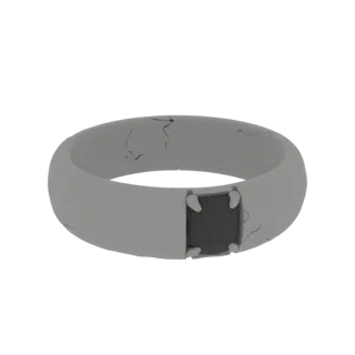 Halo Wedding Band 3D Showcase Asset for Studio Use