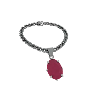 Printable Ruby Necklace 3D Asset for Home Printers