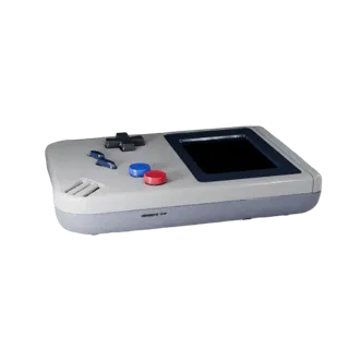 Retro Handheld Console 3D Web Asset for Online Use