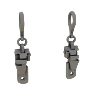 Drop Style Earrings 3D Asset for Cinematic Renders