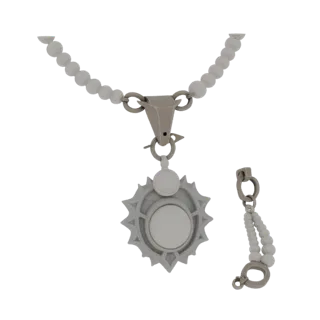 Statement Pearl Necklace 3D Asset for FDM Printers