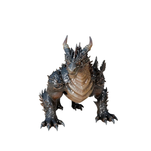 Dragon de Terre Modèle 3D pour Blender - Asset PBR avec Textures