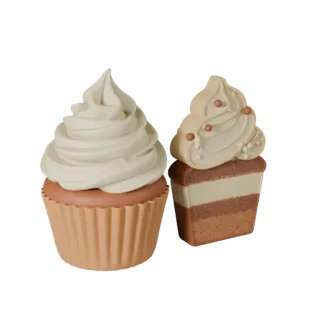 Celebration Cupcake STL 3D Asset for Home Printers