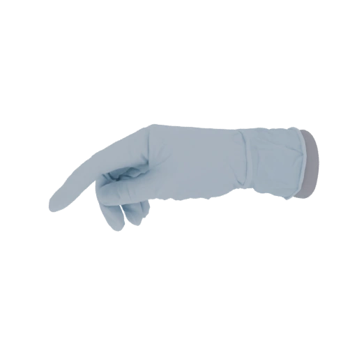 Light Blue Medical Glove
