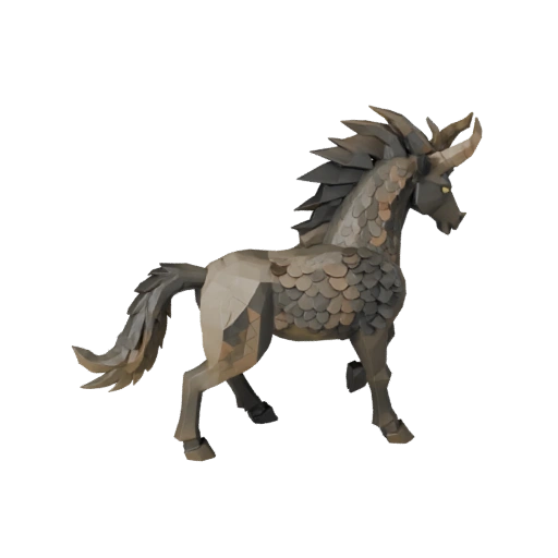 Low Poly Zentaur 3D Modell - Unity Game Asset mit FBX | Lizenzfrei