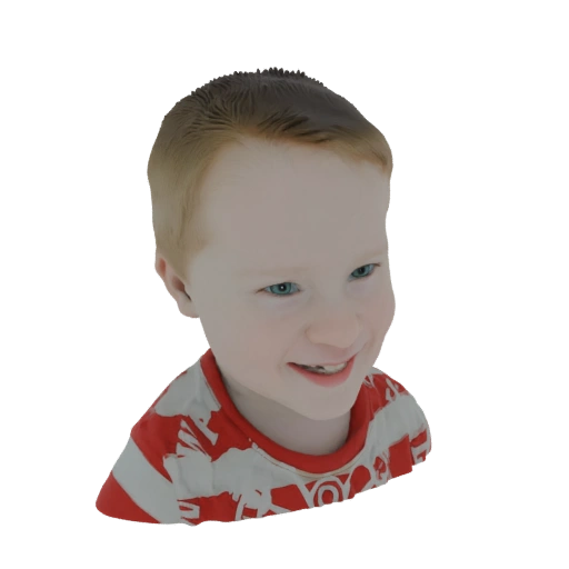 Smiling Boy 3D Model