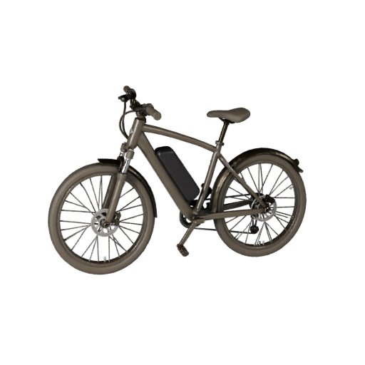 Modello 3D Bicicletta Elettrica per Blender e Giochi - Asset PBR
