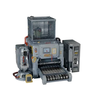 Stylized Automated Robot Cell 3D Casual Game Asset