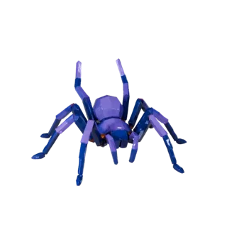 Low Poly Tarantula 3D Model - Unity Game Asset with FBX | PBR