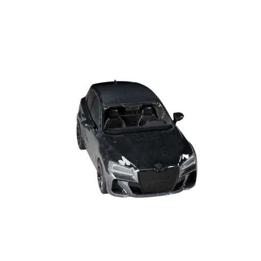 Sedan 3D Model for Blender - Render Ready Asset Pro