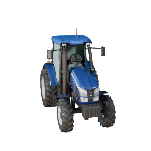 Tractor Agrícola 3D Model for Unreal Engine - Listo para Juegos