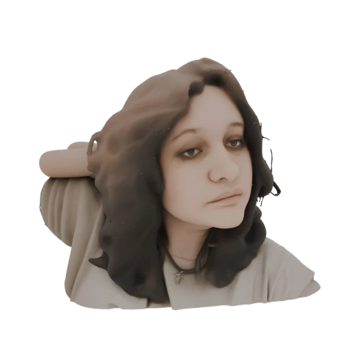 Melancholy Woman Portrait