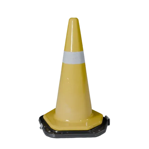 Utility Safety Cone Modular 3D model, isometric modular kit view, showing plastic shells, form detail.