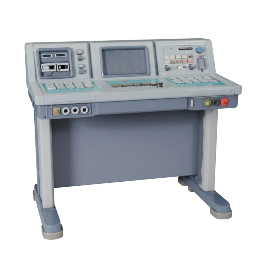 Console Stilizzata per Laboratorio Prototipi 3D Asset per Giochi Casual