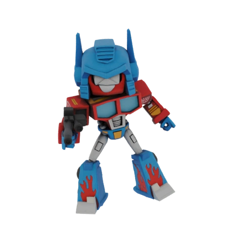 Chibi Optimus Prime 3D Model
