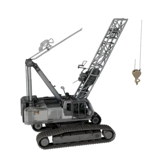 Crawler Crane 3D Model - Game Ready PBR Transport Asset