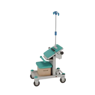 Emergency IV Stand 3D AR Asset for Online Browsers
