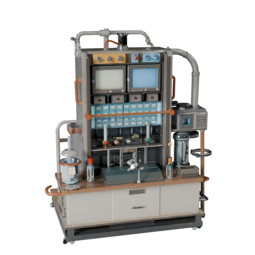 Unity Ready Prototype Reactor Core 3D Engine Asset