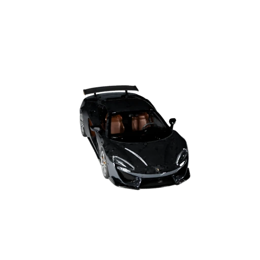 Supersportwagen 3D-Modell für Unity - Low Poly Game Asset Pro