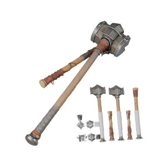 Maza de Entrenamiento Accesorio 3D para Niveles de Juego