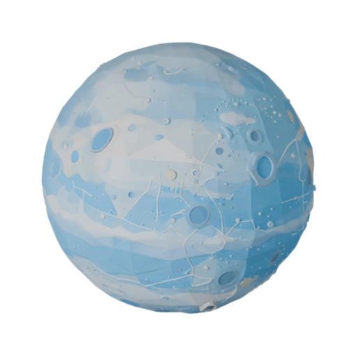 Ice Planet 3D Asset for Unity and Realtime Engines