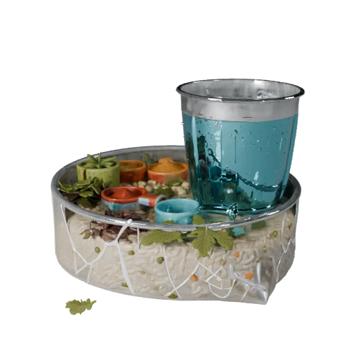 Fresh Herb Rice Sack STL 3D Asset for FDM Printers
