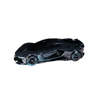 Futuristic Car 3D Model for Blender & Games - PBR Asset