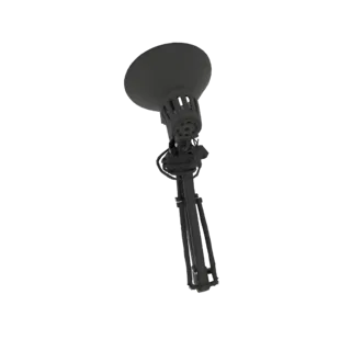 Retro Desk Lamp 3D Model