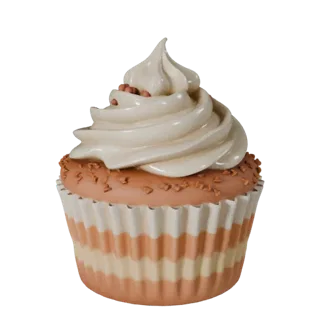 Celebration Cupcake 3D Asset for Cinematic Renders