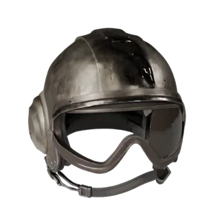 Pilot Combat Helmet 3D Model for Game Engine Levels